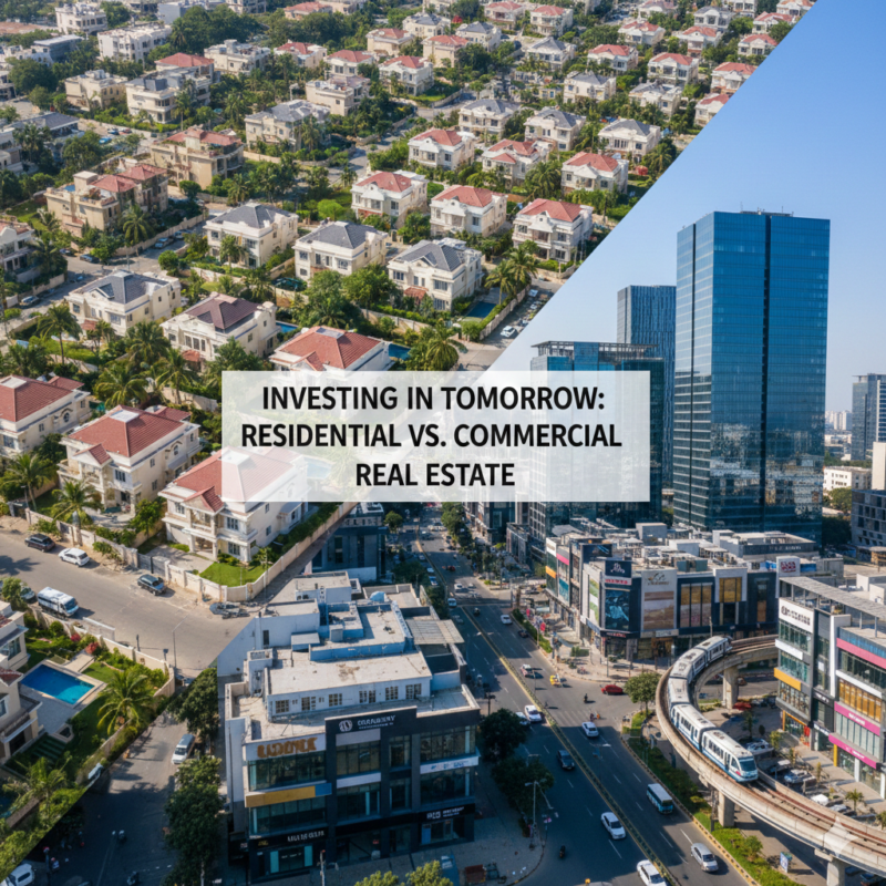Residential vs Commercial Property in Lucknow