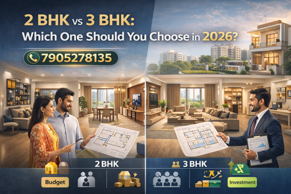 2 BHK vs 3 BHK: Which One Should You Choose in 2026?