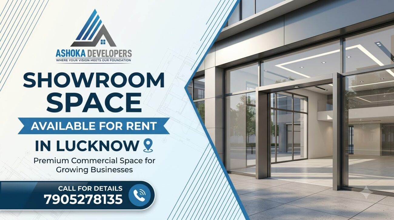 showroom space for rent in lucknow