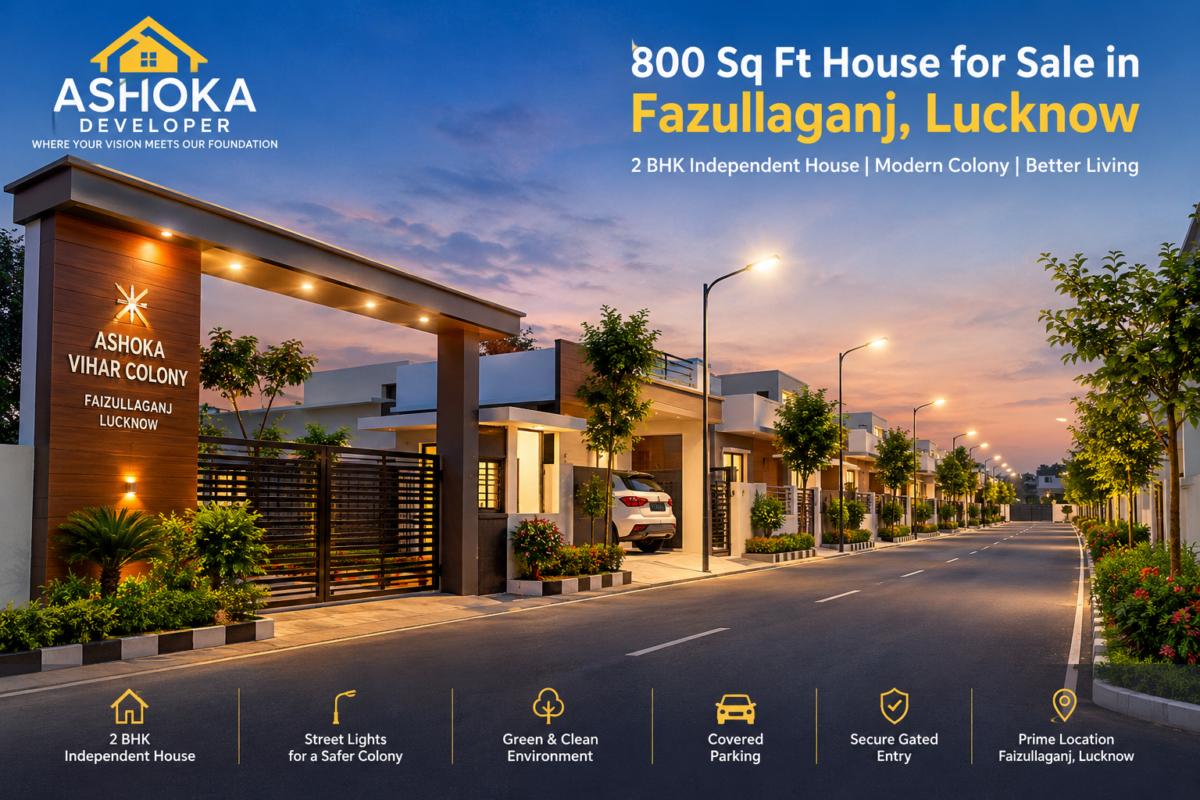 800 Sq Ft House for Sale in Fazullaganj